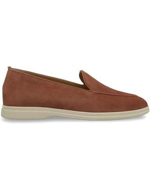 Henderson Suede Slip-On Loafers - Brown