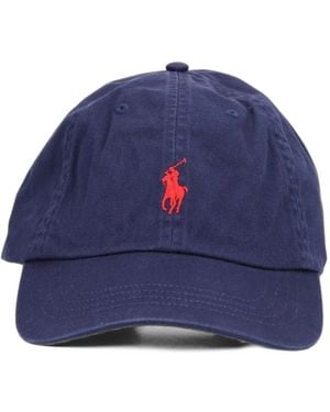 Polo Ralph Lauren Logo-Embroidered Baseball Cap - Blue