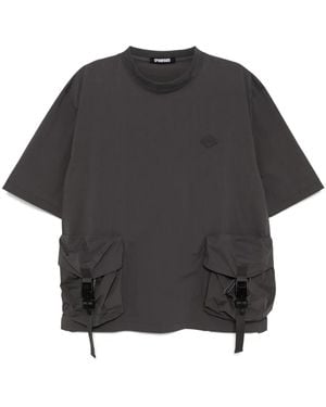 Spoonyard Big Military Pockets T-Shirt - Black