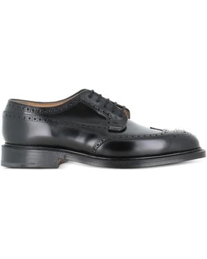 Church's Grafton 173 Brogue-Detail Derby Shoes - Brown