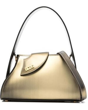 Gcds Comma Small Tote Bag - Natural