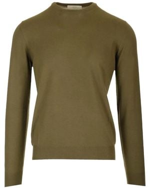 Mauro Ottaviani Jersey Con Ribete De Canalé - Verde
