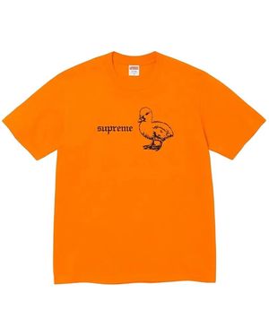 Supreme Duck T-Shirt - Orange