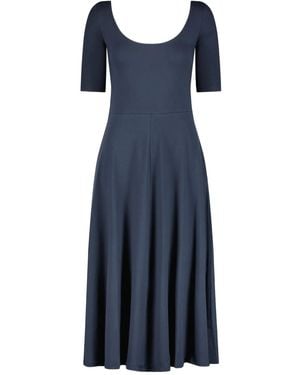 MARCELLA Innogen Scoop-Neck Midi Dress - Blue