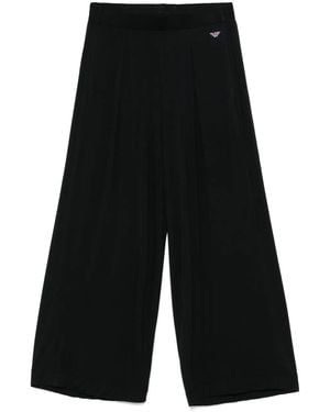 Emporio Armani ロゴ パジャマパンツ - ブラック