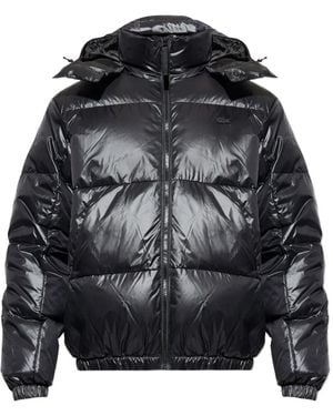 Lacoste Hooded Padded Jacket - Black