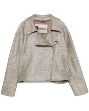Herno Lurex Bikerjack - Metallic