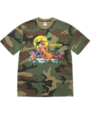 Supreme All Dogs Go To Heaven T-Shirt - Green