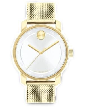 Movado Bold 41Mm Mesh Watch - Metallic