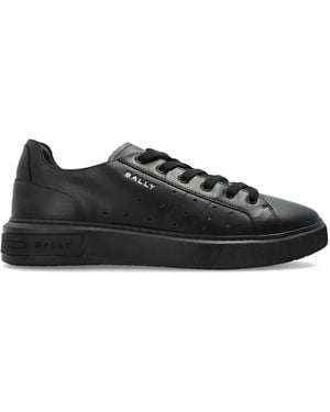 Bally Lift Leather Trainers - Black