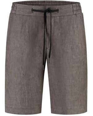 Berwich Linen Shorts - Grey