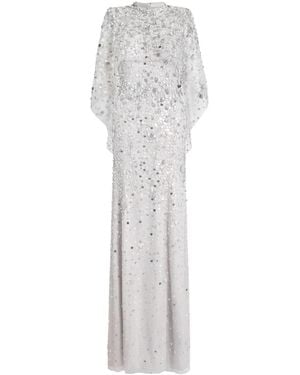 Jenny Packham Gracie Embellished Dress - White