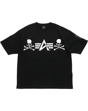 Mastermind Japan Logo-Print T-Shirt - Black