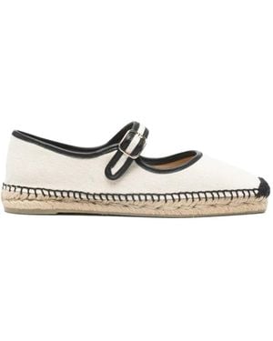 Castañer Padua Flat Espadrilles - White