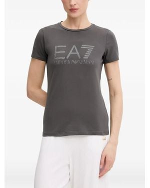 EA7 Graphic Series Short-Sleeve T-Shirt - Grey
