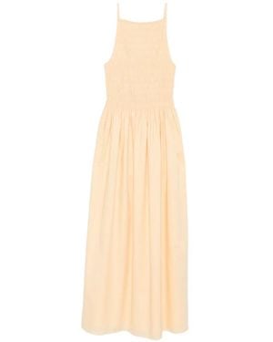Faithfull the Brand Laia Maxi Dress Daffodil - White