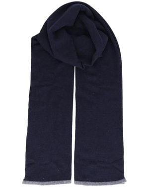 Fedeli Knitted Scarf - Blue