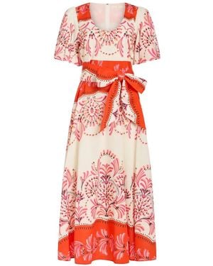 Marie Oliver Elton Maxi Dress - Red