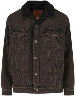 Levi's Flap-Pocket Denim Jacket - Black