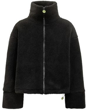 Barrow Fleece Zip-Up Jacket - Black
