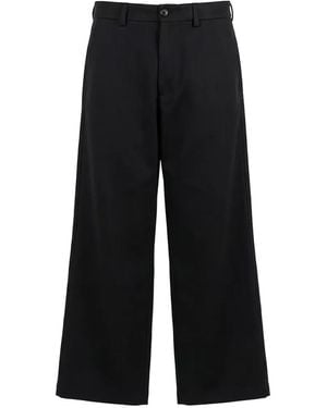 Societe Anonyme Pantaloni Mark A Gamba Ampia - Nero