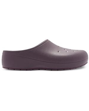 Crocs™ Classic Quiet Clog Platform Perforated Slides - Purple