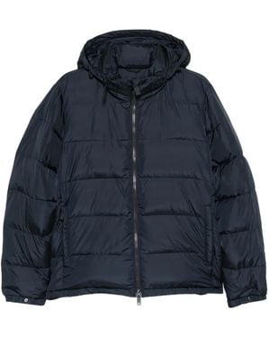 Aspesi Gefütterte Kapuzenjacke - Blau