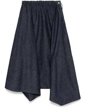 Yohji Yamamoto Jeans Mit Tiefem Schritt - Blau