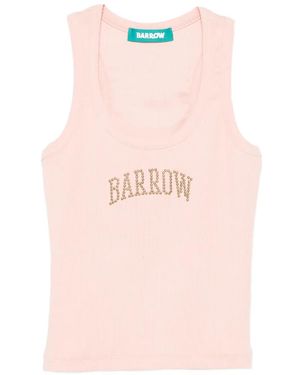 Barrow Top De Tirantes Con Detalles - Rosa