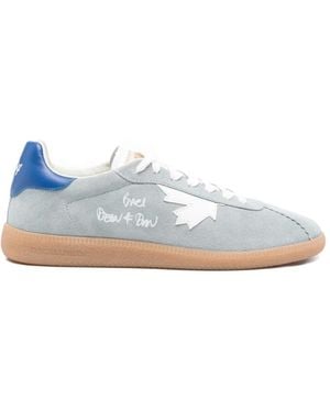 DSquared² Star Appliqué Rebels Trainers - Blue