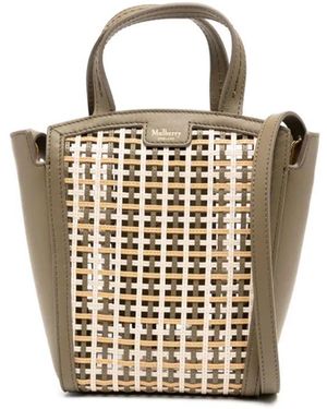 Mulberry Mini Clovelly Tote Bag - Metallic