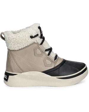Sorel Out N About Iv Chillz Lace-Up Snow Boots - Natural