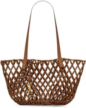 Saint Laurent Panier Small - White