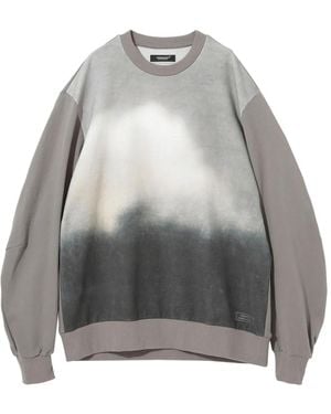 Undercover Sudadera con estampado de paisaje - Gris
