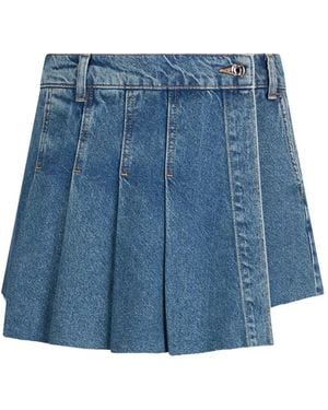 Liu Jo Denim Trouser-Skirt - Blue