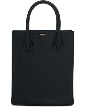 Moreau Suite Jr Leather Tote Bag - Black