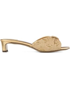 Jimmy Choo Mules Annika 35Mm - Neutro