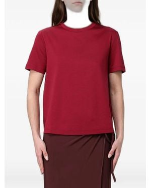 Max Mara Crew-Neck T-Shirt - Red