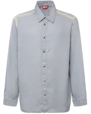 DIESEL Logo Shirt - Blue
