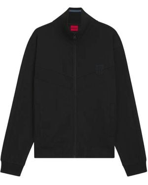 HUGO Zip Sweatshirt - Black