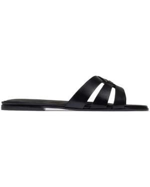 Bernardo Oxford Woven Sandals - White