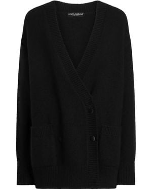 Dolce & Gabbana Double-Breasted Cardigan - Black