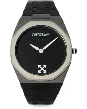 Off-White c/o Virgil Abloh On Time Octagonal 39Mm Watch - Black