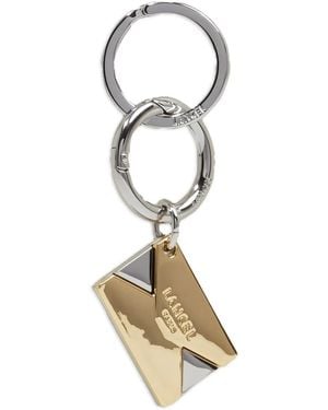 Lancel エンベロープ キーホルダー - メタリック