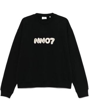 NN07 Sweat David 3015 - Noir