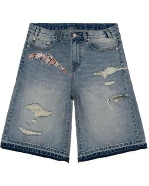 Bravest Studios Embellished Shorts - Blue