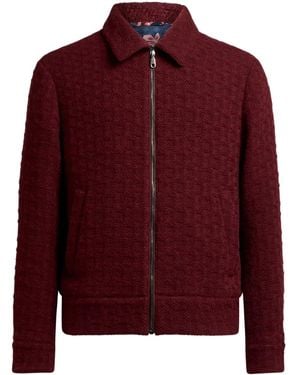 Etro Textured Bomber Jacket