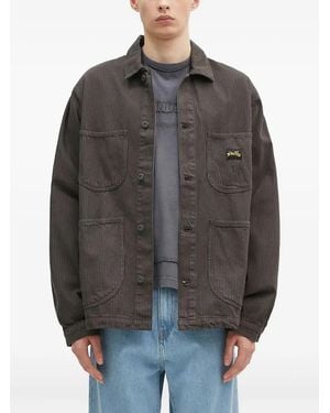 Stan Ray Striped overshirt - Gris
