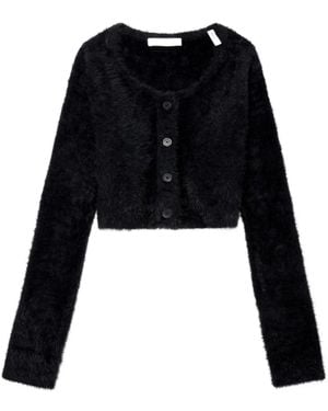 Helmut Lang Cardigan Crop - Nero