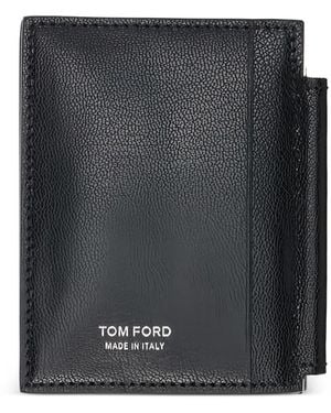 Tom Ford Money Clip Wallet - Black